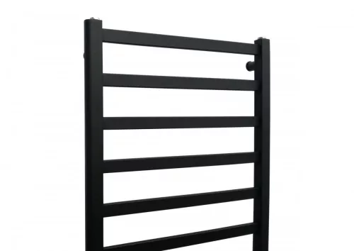Weberg LUGO Design Törölközőszárítós Radiátor 150x50 cm (Fekete)