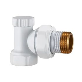   Radiátor sarok szelep - 1/2" - LB00074-W (visszatérő)