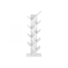 Könyvespolc - Vasagle Loft - 50 x 141 cm (fehér)