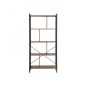 Könyvespolc / tároló polc - Vasagle Loft - 74 x 154 cm
