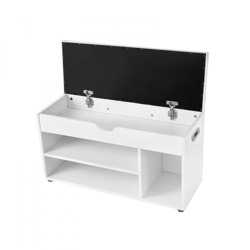 Cipőpad / cipőtároló - Vasagle Loft - 80 x 44 cm (fehér)