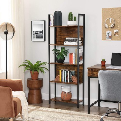 Könyvespolc / tároló polc - Vasagle Loft - 62 x 165 cm