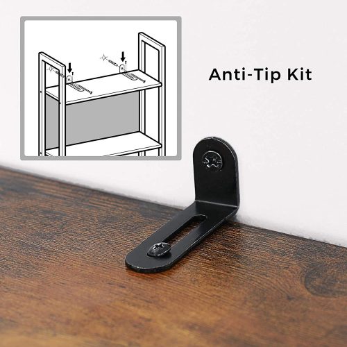 Könyvespolc / tároló polc - Vasagle Loft - 62 x 165 cm