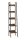 Tároló polc / könyvespolc - Vasagle Loft - 33 x 170 cm
