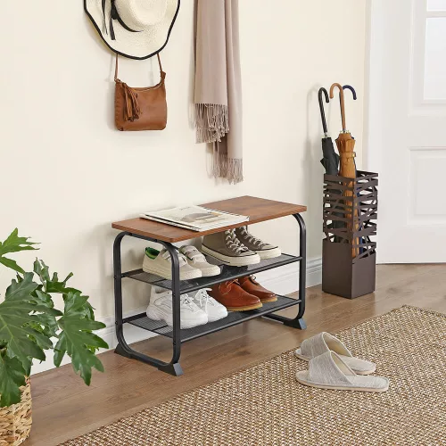 Cipőpad / cipőtároló - Vasagle Loft - 66 cm