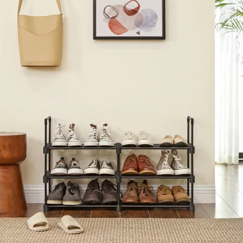 Cipőtartó állvány - 6 szintes - 45 x 106 cm