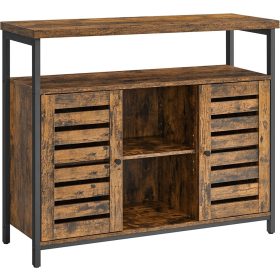   Vintage tálalószekrény / komód - Vasagle Loft - 100 x 81 cm