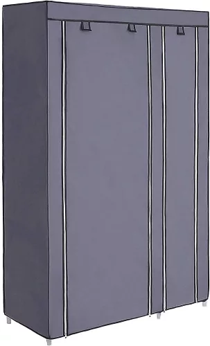Szövet ruhásszekrény / mobil gardrób - 110 x 175 cm