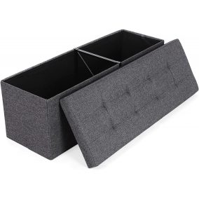 Tároló pad / tároló puff - Vasagle Loft - 110 x 38 cm