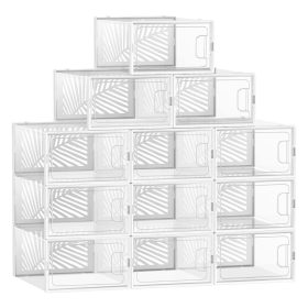   Univerzális zárt tároló rendszer / cipőtároló - 12 részes - Songmics Home