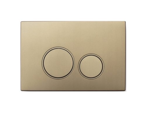 Mexen Fenix Slim beépíthető WC tartály + Fenix-02 arany nyomólap (60100-600504)