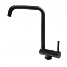   Gamma Window Ablakbarát Mosogató csaptelep - Lehajtható - Ablak elé telepíthető (matt fekete)