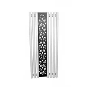   Design radiátor Weberg Argus Floral 150x62 cm (fehér - fekete)