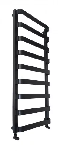 Weberg Polon design törölközőszárító radiátor 127 x 54 cm (fekete)