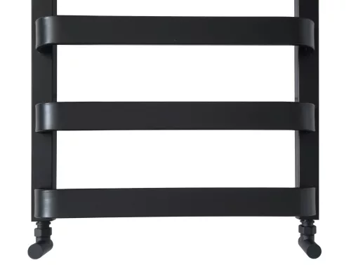 Weberg Polon design törölközőszárító radiátor 127 x 54 cm (fekete)