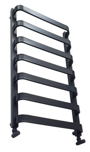 Weberg Polon design törölközőszárító radiátor 97 x 54 cm (fekete)