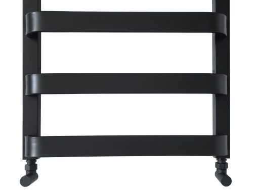 Weberg Polon design törölközőszárító radiátor 97 x 54 cm (fekete)