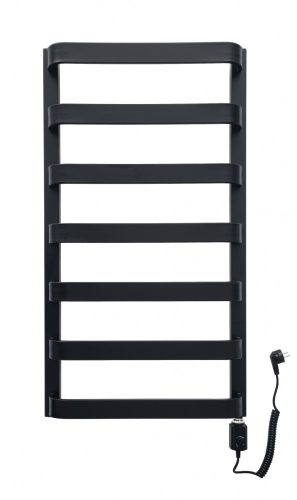 Weberg Polon design törölközőszárító radiátor 97 x 54 cm (fekete)