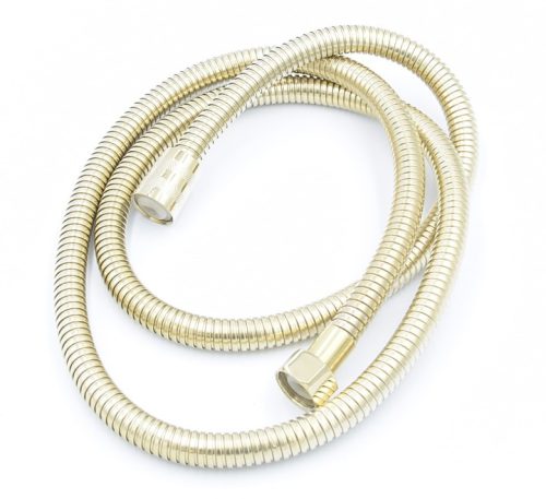 Gamma ZN zuhanyrózsa + zuhanycső + fali akasztó szett - arany