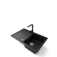 Gránit mosogató csapteleppel